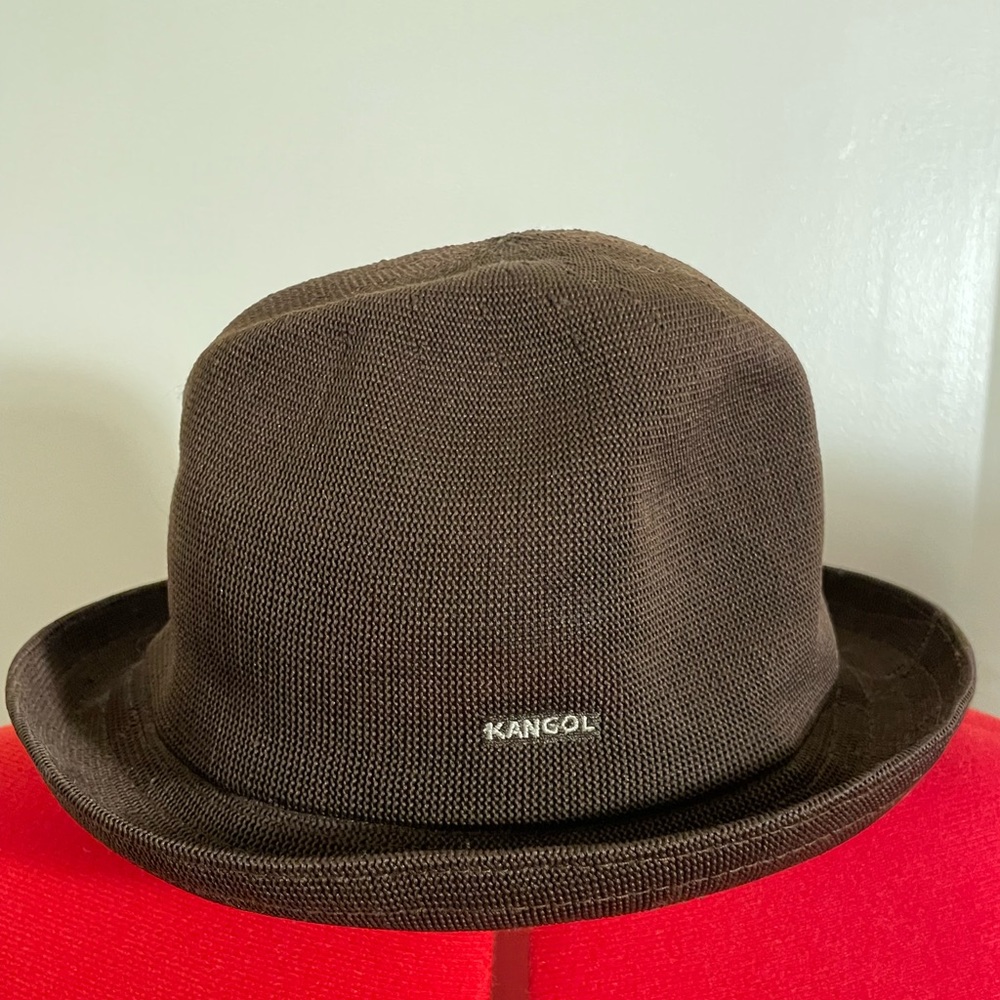 Kangol Brown mesh hat